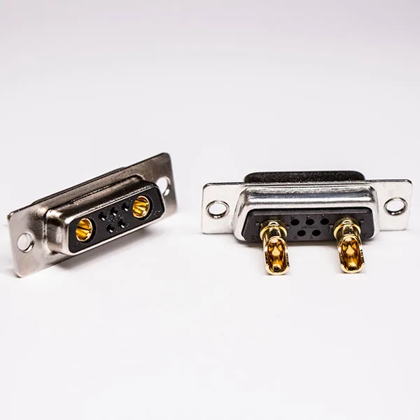 DB Meter Digital Straight Solder Type D Sub Dsub 7W2 Female Connector for RG316 Cable