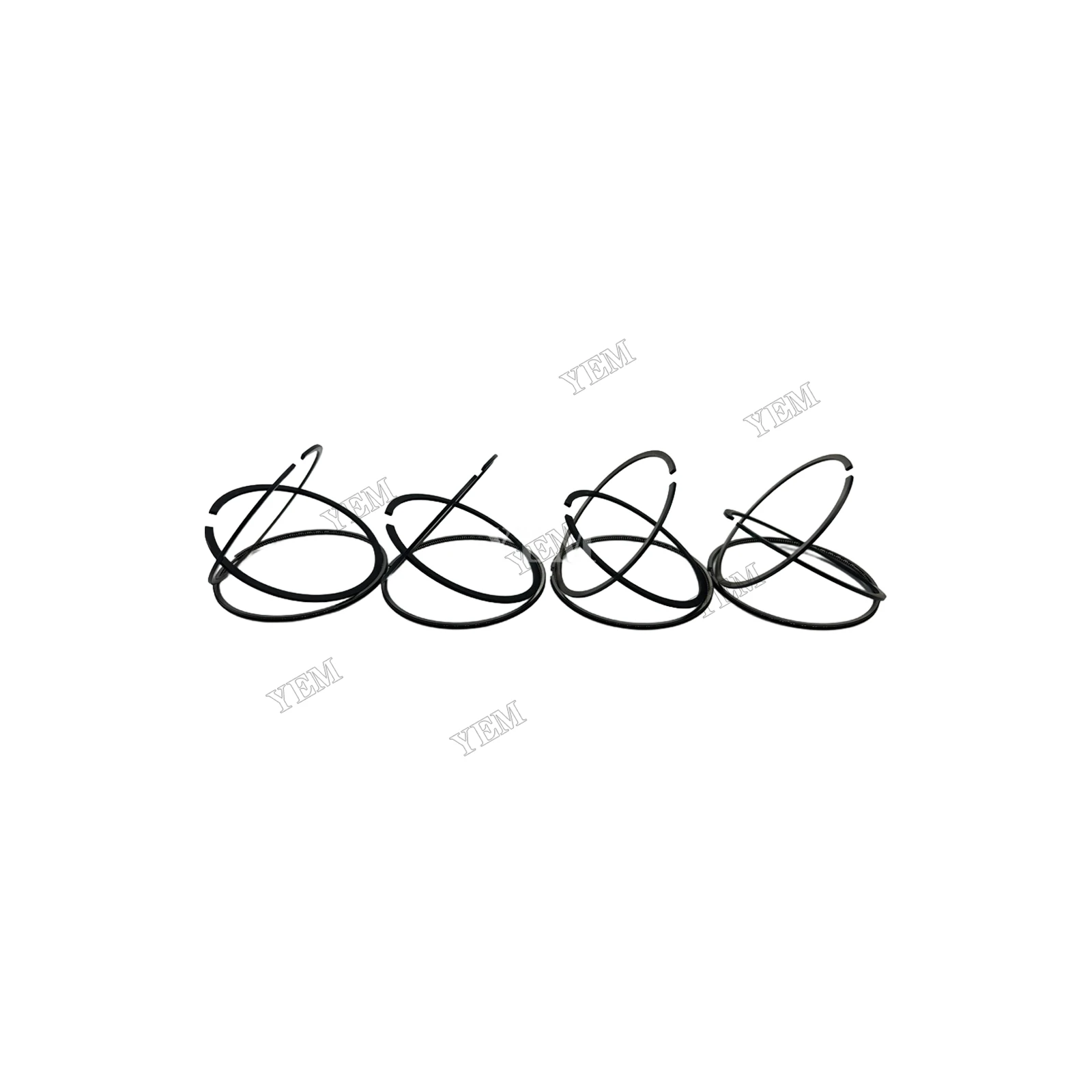 Parts Compatible for Yanmar 4D84-2T Piston With Rings Piston Assembly 4D84-2 Piston Kit Engine Parts With Warranty