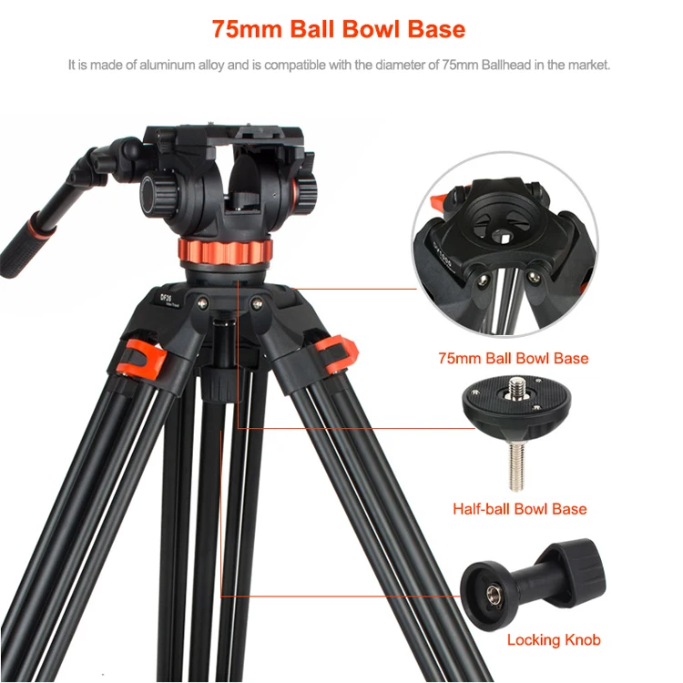 
Новые продукты Coman, комплект штативов DF26Q7plus go pro высшего качества 