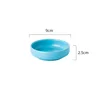Small round dish light blue