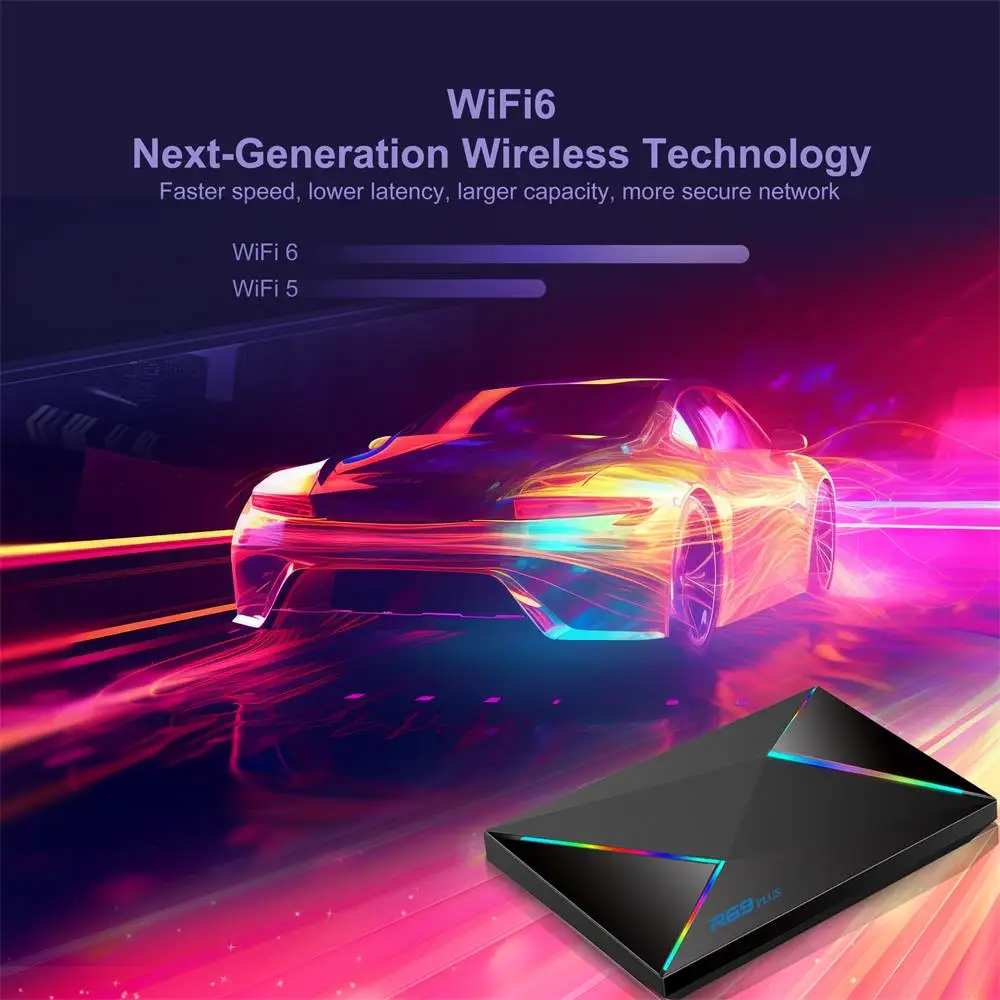2024 NEW Android Tv Box Smart Tv Box 2.4G 5.8G Wifi BT5.0 Allwinner H728 4K Tv Box Wholesale