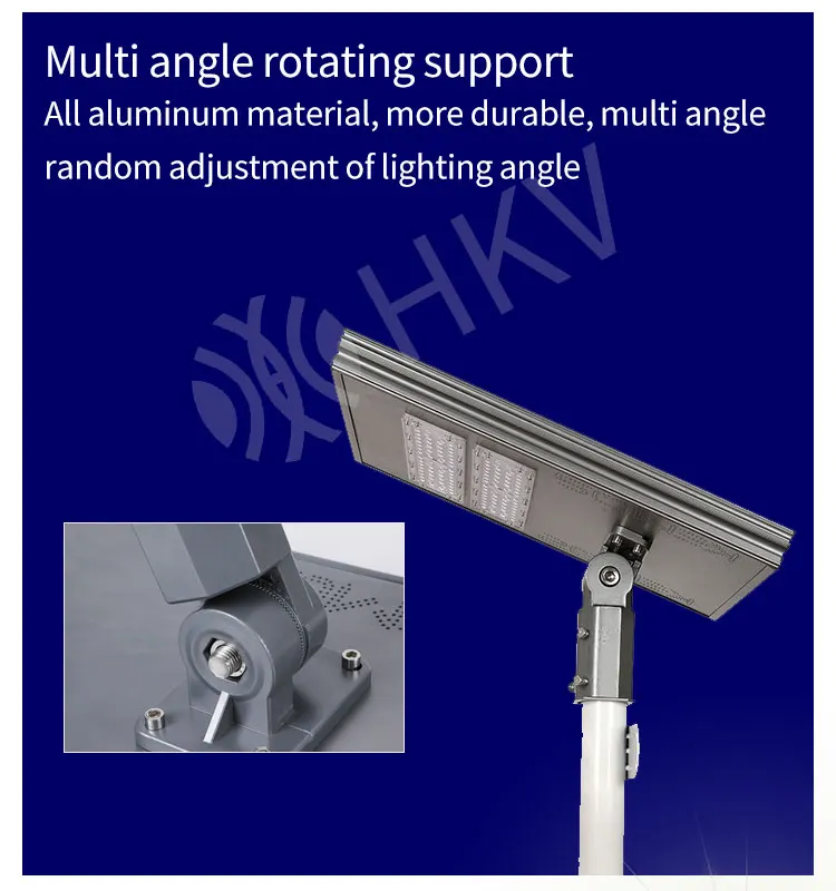 MPPT Technology Die Cast Aluminum IP65 All In One Solar Light 20W 40W 60W