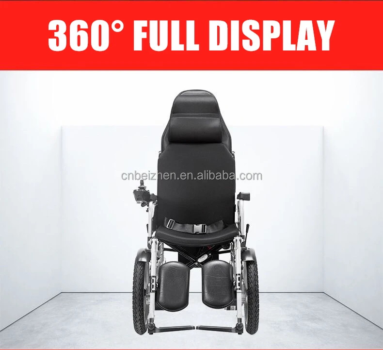 Auto Folding Lightweight Electric Wheelchairs for Adults Foldable Power Wheel_Chair Mobility Wheel chair manufacture