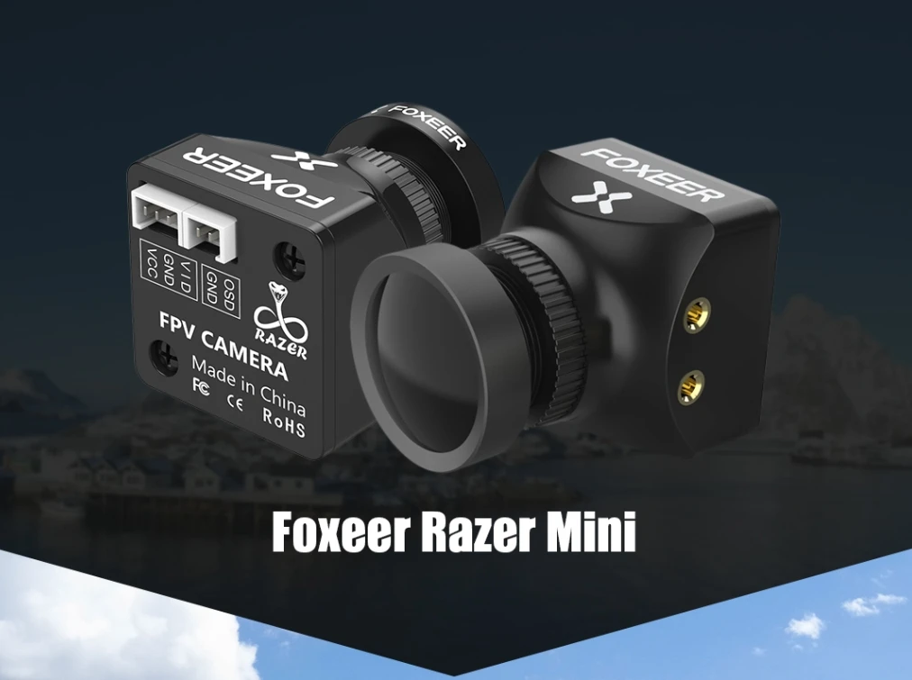 航空機・ヘリコプター FPV Drone Camera Foxeer-mini predator 5 FOXEER PREDATOR V5 Mini/Standard 1.8mm camera | FPVドローン