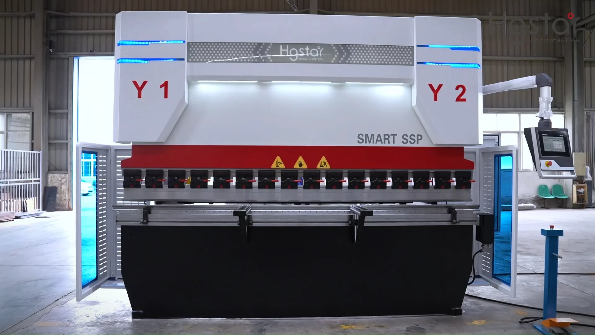 Hglaser Fully Computer Hydraulic Press Brake 6/8 Axis Metal Bending