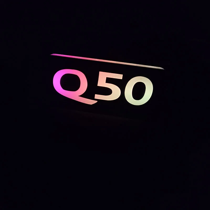 Fully Custom LED Light up Car Emblem 12V New Condition