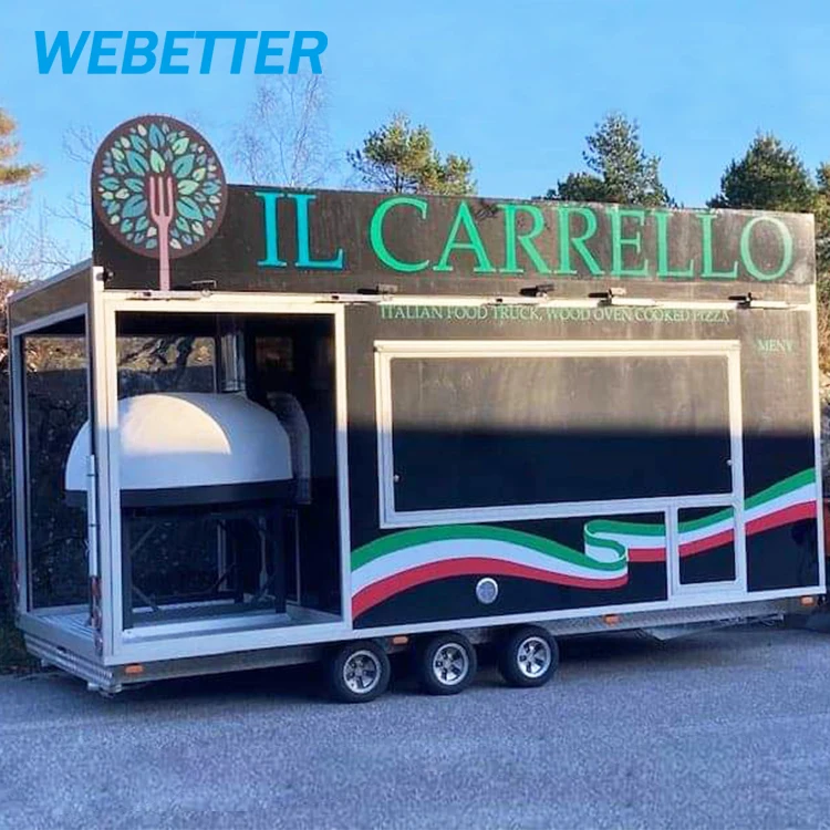 Webetter Commercial Catering Concession Mobile Pizza Oven Trailer ...