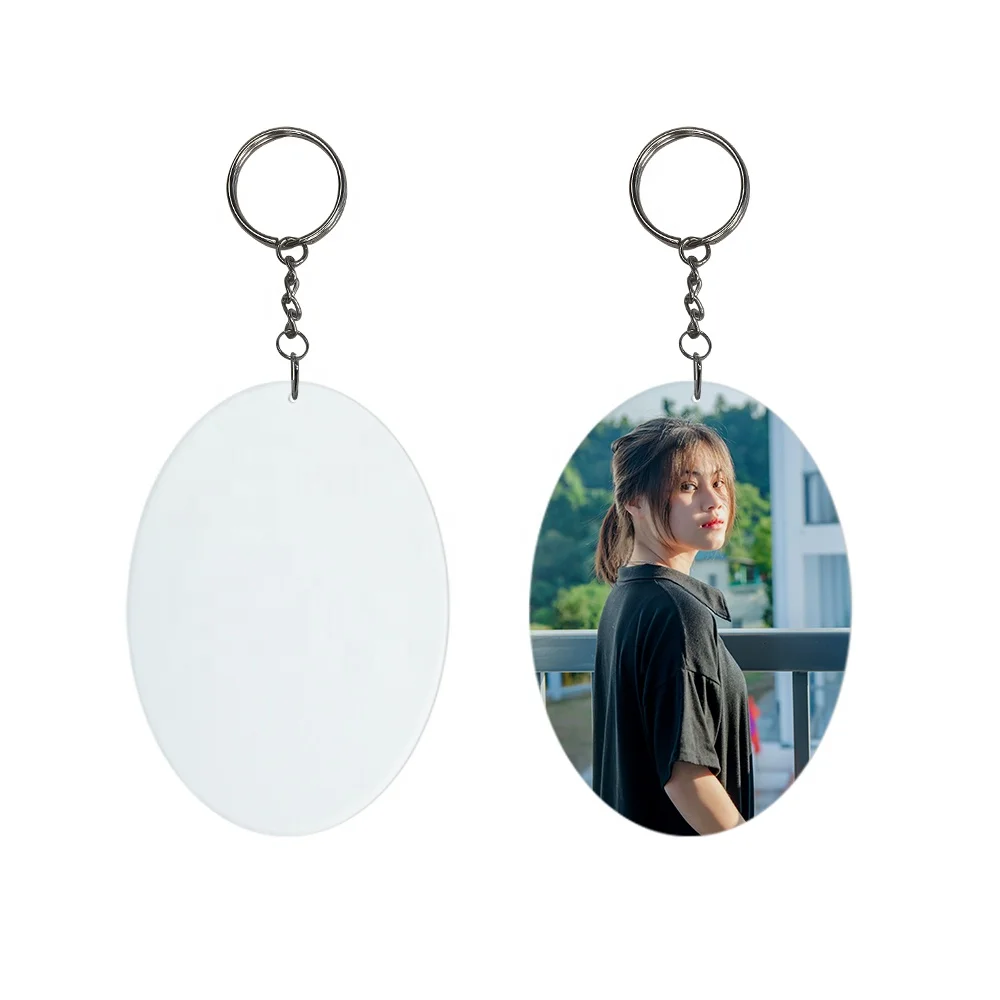 Wooden keychains sublimation