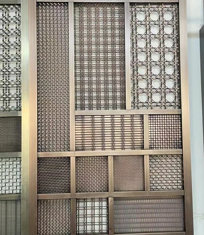 Synthetic Rattan Weaving Material Decorative Wire Mesh