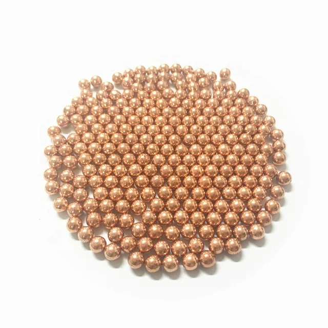 2.03mm Copper Plated Steel Ball Electroplated Ball For Hunting