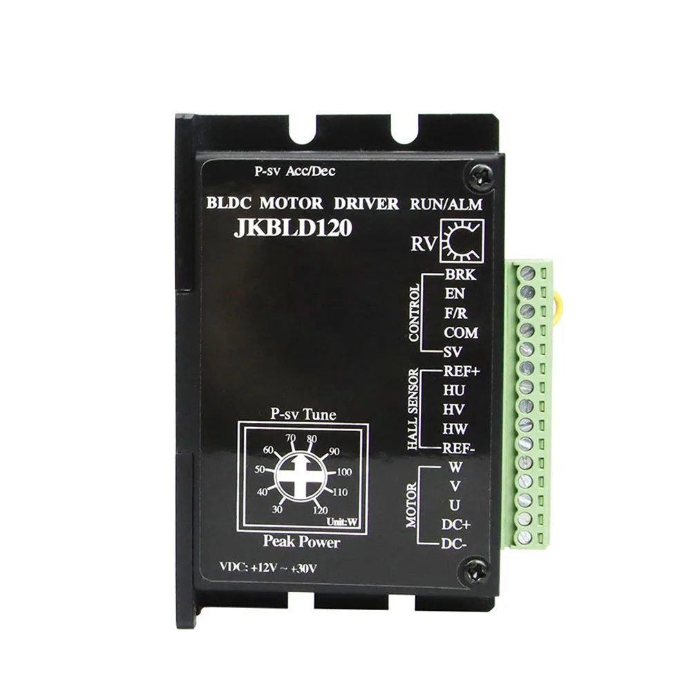 BLDC Motor Driver JKBLD120 for 120W Brushless Motors | 12V-30V Input ...