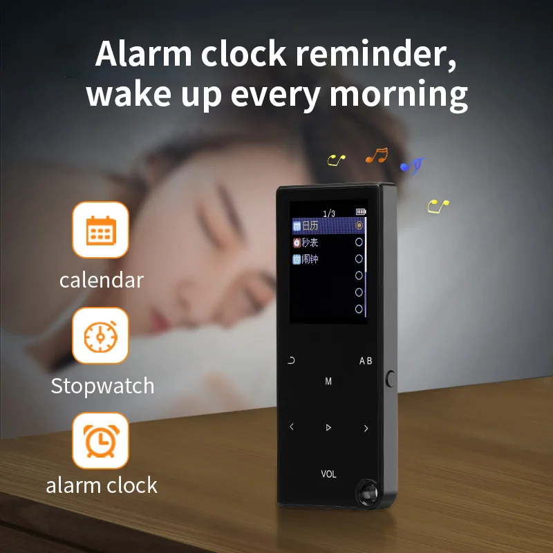 Портативный MP4-плеер BT5.0 с сенсорным экраном