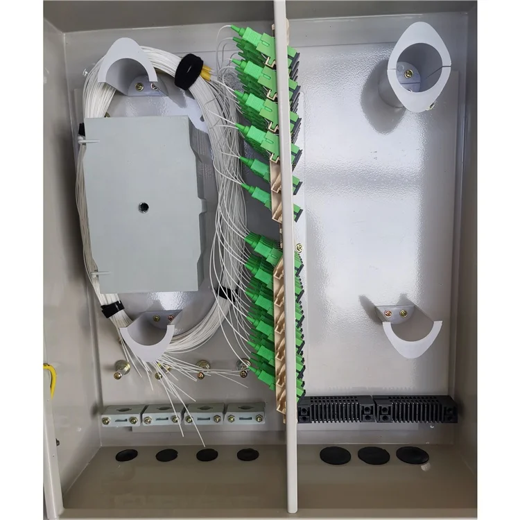 FTTH72コアODF光ファイバースプライスボックス光ファイバー終端