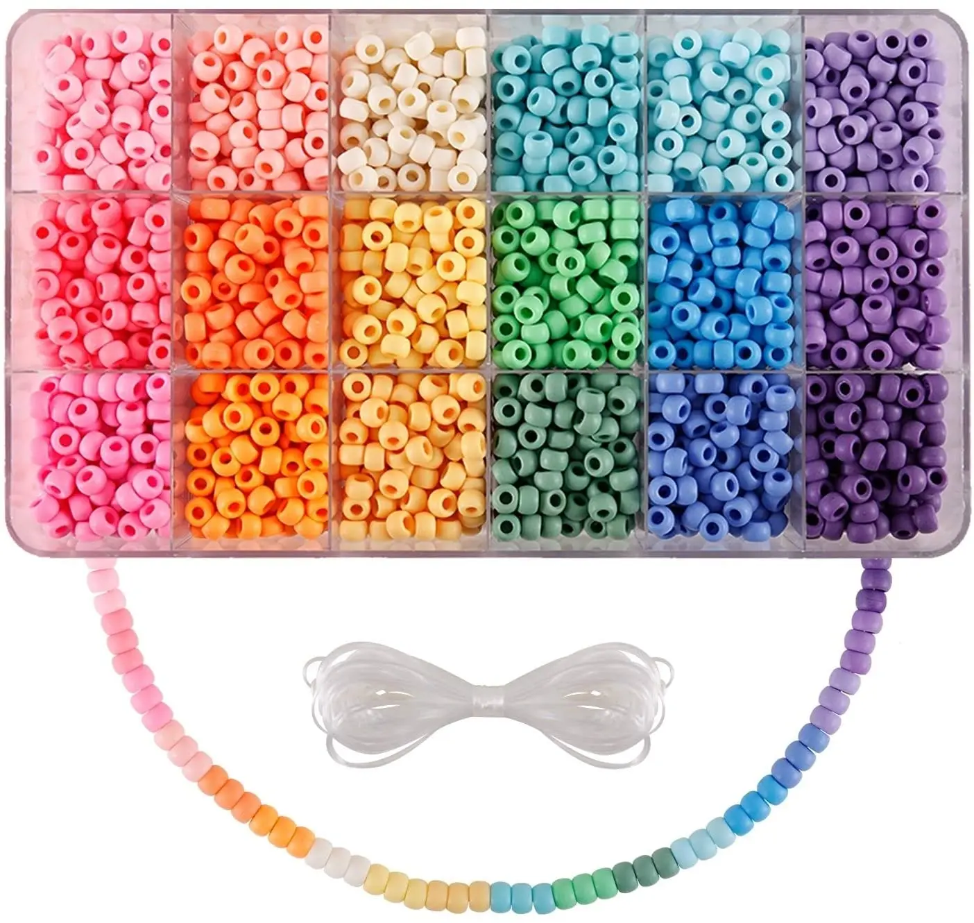 Glitter Beads - 10mm Transparent Glitter Acrylic or Plastic Beads - 80 –  Delish Beads