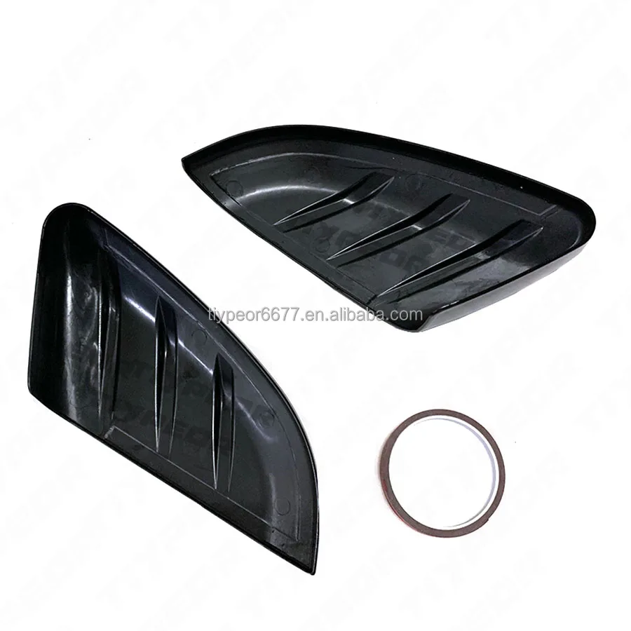 product for honda civic 10th 2016  2020 mugen style gloss black rearview side wing add on mirror cover cap-4