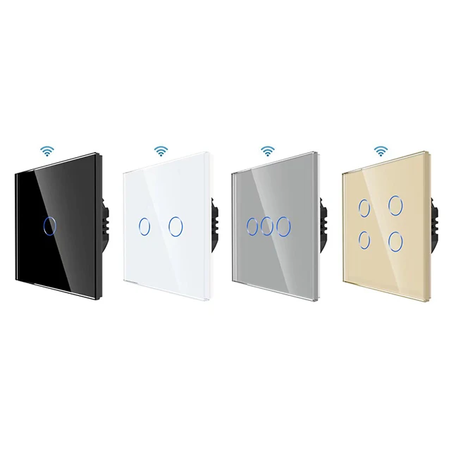 Modern Control Switch Alibaba.com: Bingoelec EU 1/2/3/4 Gang Smart Switches with Alexa Voice ...