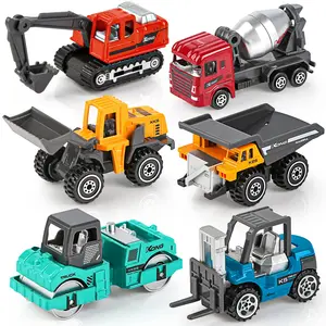 EPT Alloy Metal 1/64 Scale Construction Toys Vehicles Engineering Excavators Dozer Diecast Toys