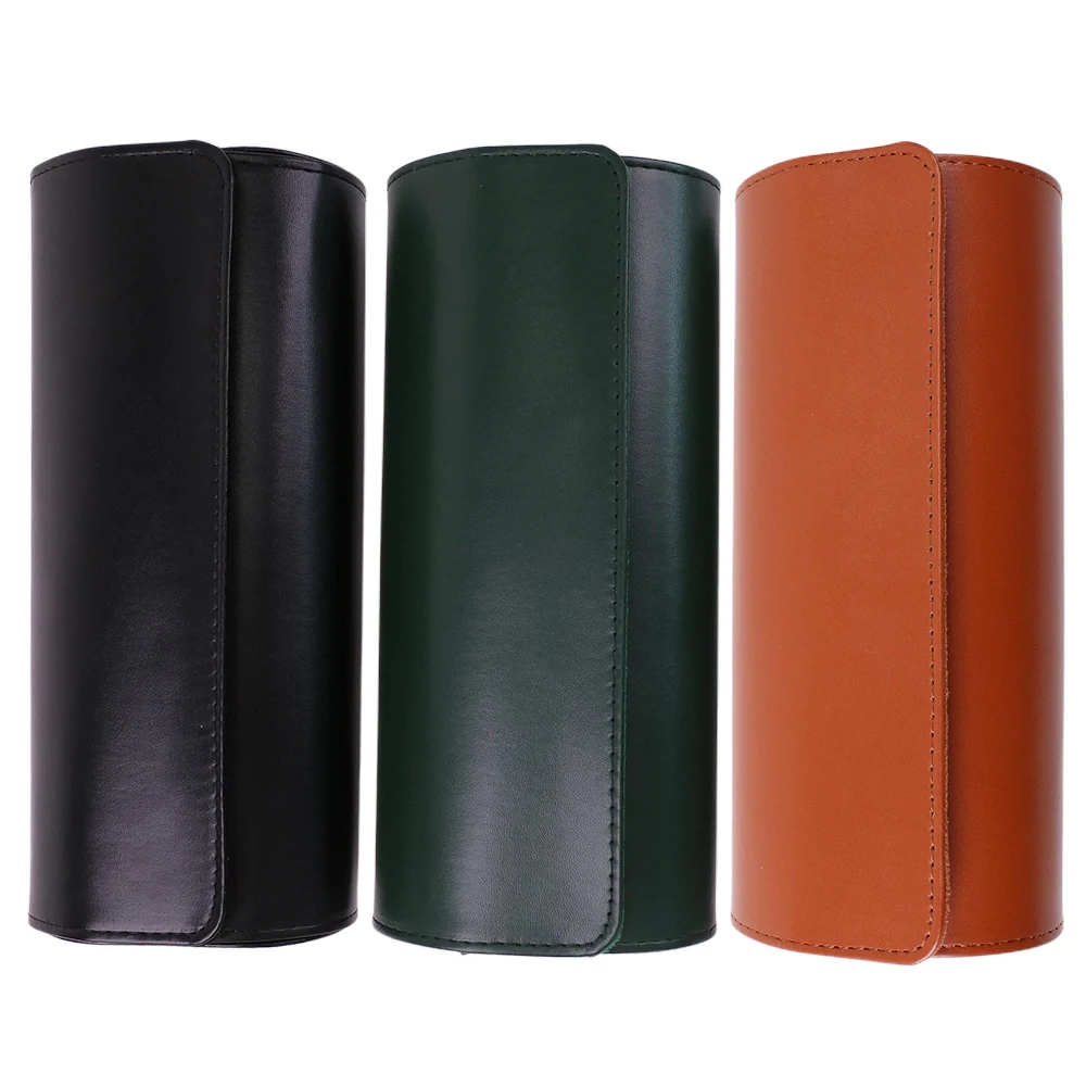 JBW1013W-3 حافظة ساعات من الجلد الصناعي بثلاثة فتحات JBW1013W-3 حافظة ساعات من الجلد الصناعي بثلاثة فتحات
