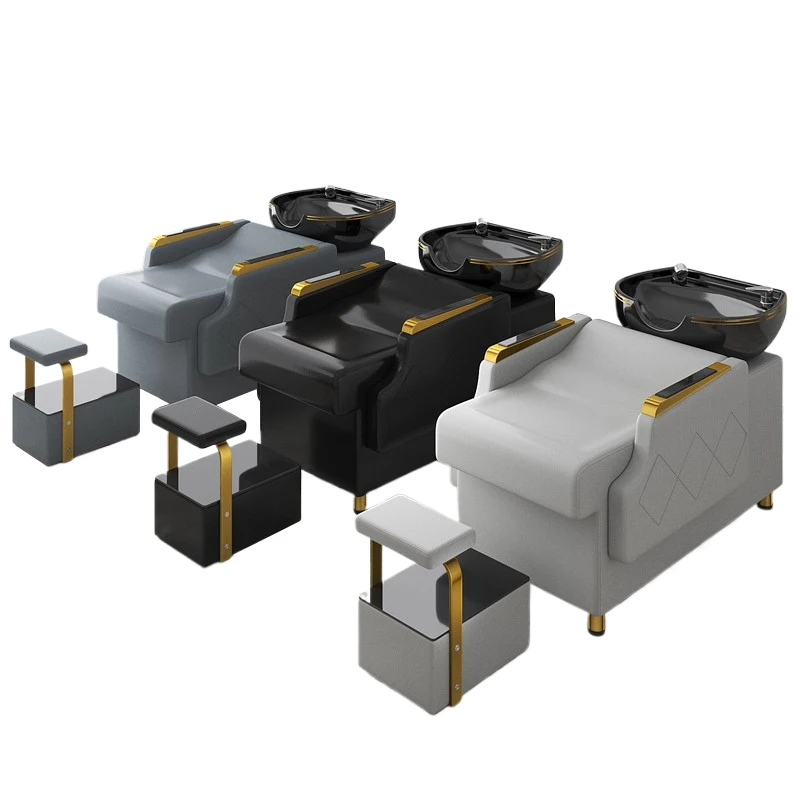 Эргономичный дизайн салонный шампунь кровать постелить кресло для мытья волос парикмахеров