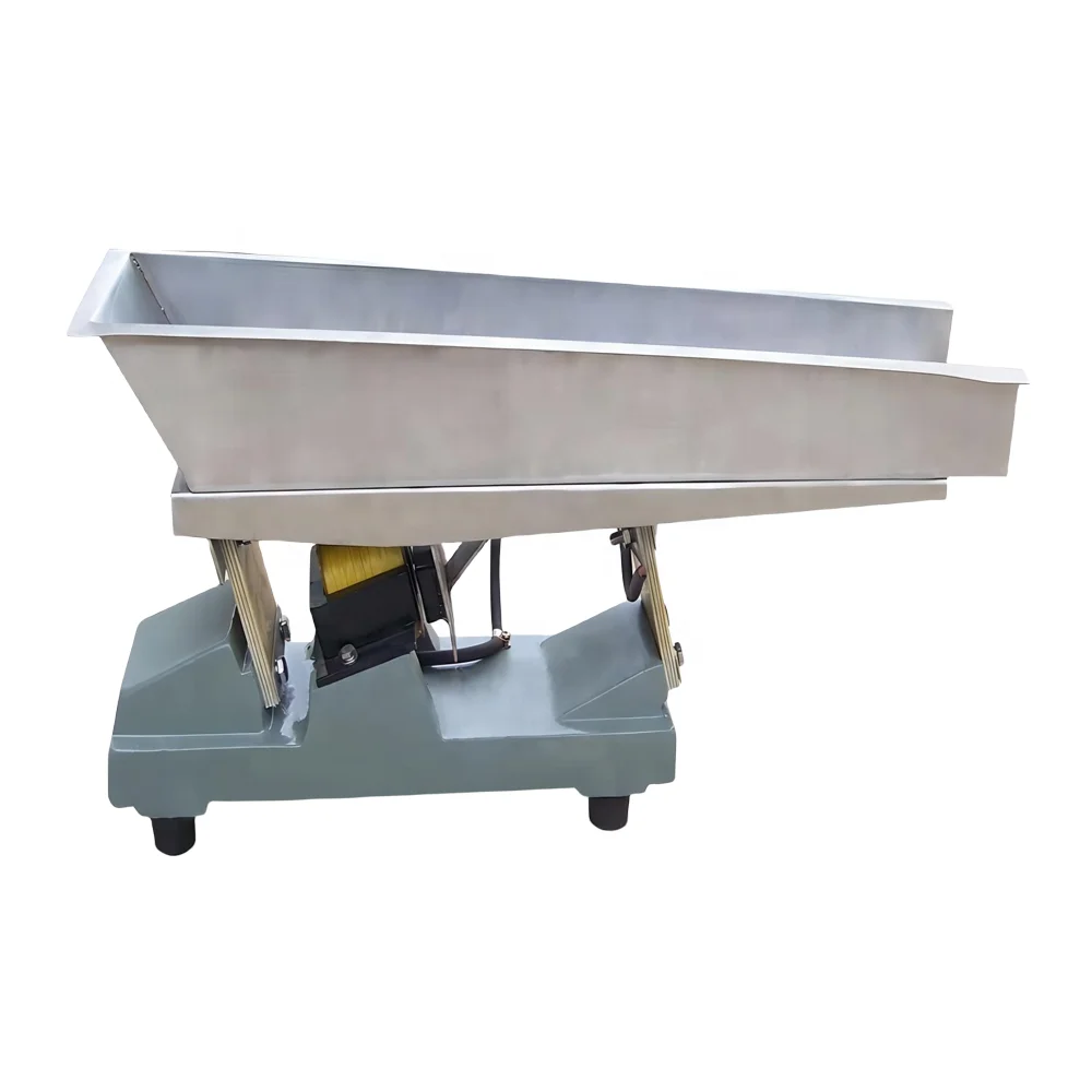 DZJX Food Processing Mini Auto Electromagnetic Linear Vibrating Feeder Closed Gzv Series Stainless Steel Automatic Fish Feeder - Image 3