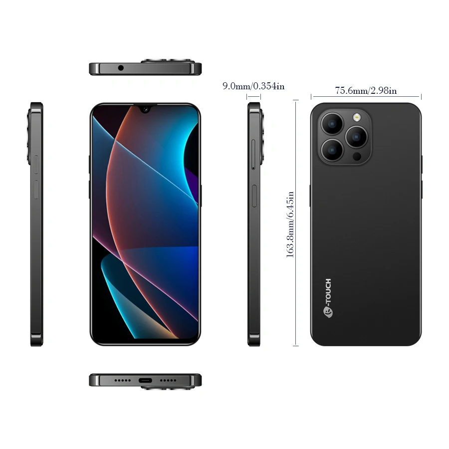 OEM Customizable K Touch Smartphones with Octa-Core CPU, 5G/LTE