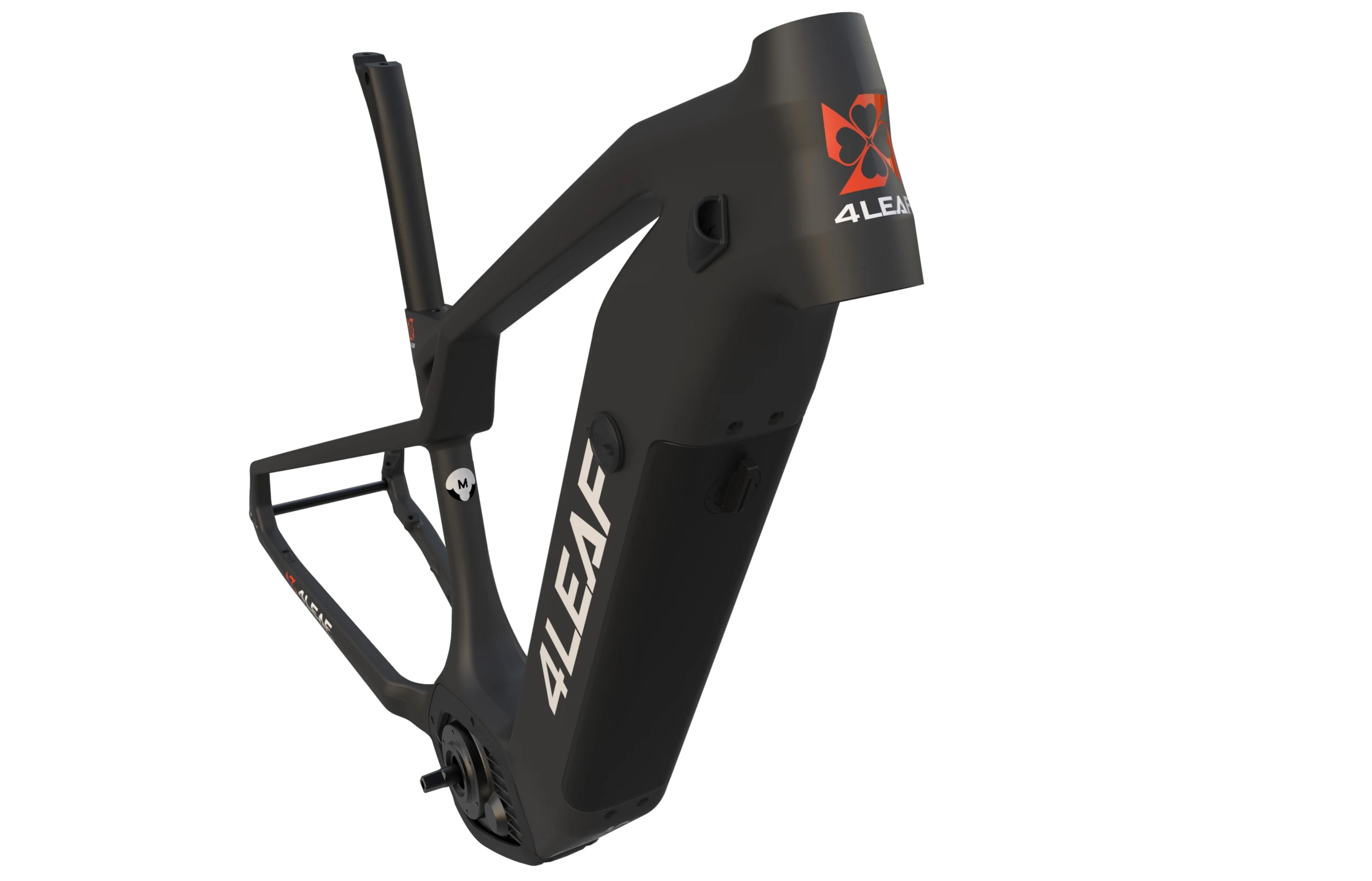 Carbon Fiber Ebike Frame Set With 48v350w Mid Motor,13ah Battery,Led