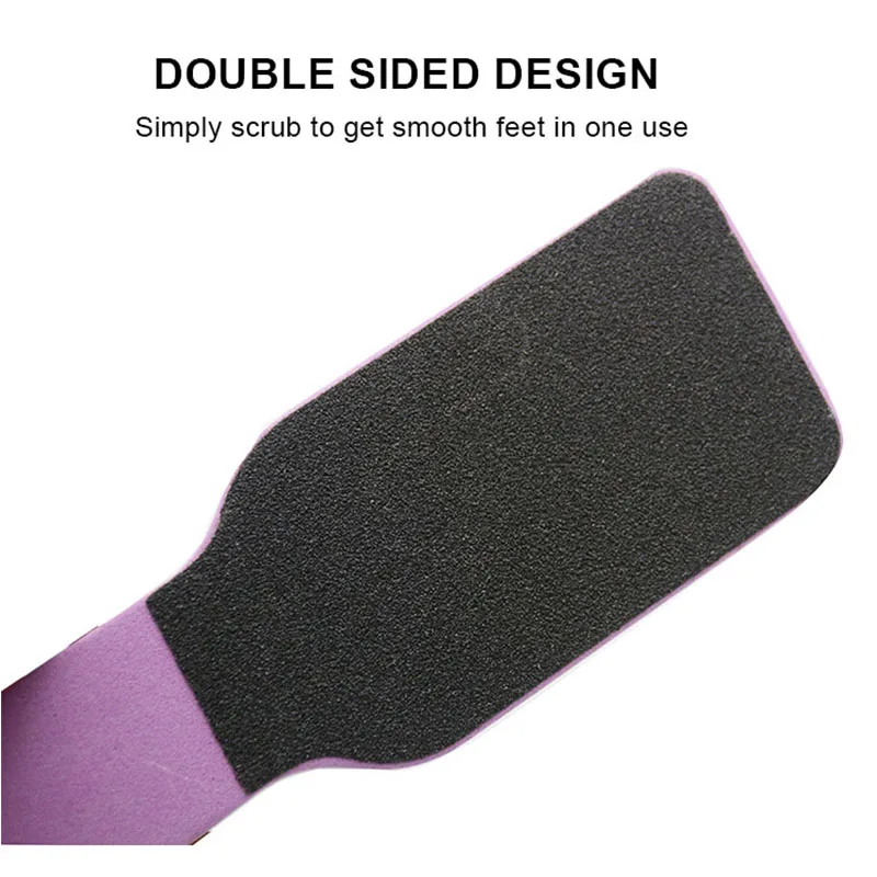 EVA Sponge Double Side Sandpaper Professional Pedicure Foot File Coarse Grit Manicure Callus Remover Feet Rasp