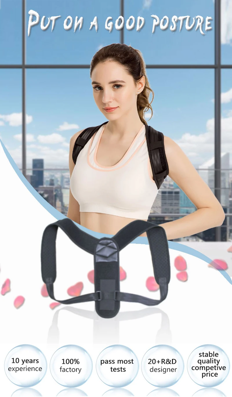 Top Quality Polyester Sport Posture Belt For Adults - Buy Posture Belt ...