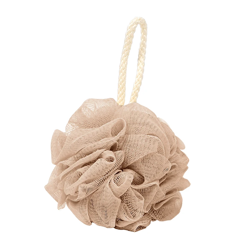 Z-8307 Loofah Bath Scrub 4Color Foam Icecream Scrub Vegan H24226a9114384b90a42dd2cff247e5f4X