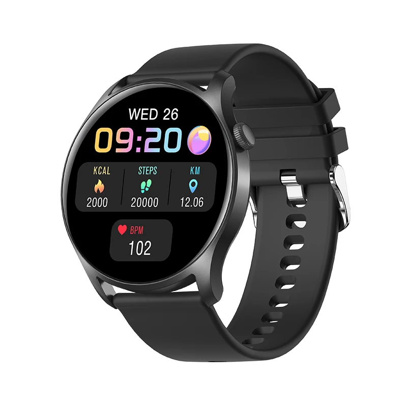 2022 KC08 Watch 3 Smartwatch with Sleep Tracking Call Remind Heart Rate Dafit Smart Watch