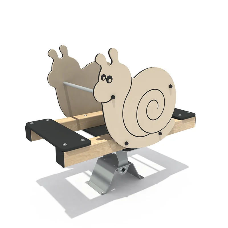 Hot Sale Kindergarten High Quality Children Rocking Horse Toys Cute Animal Seesaw Seat for Amusement Parks