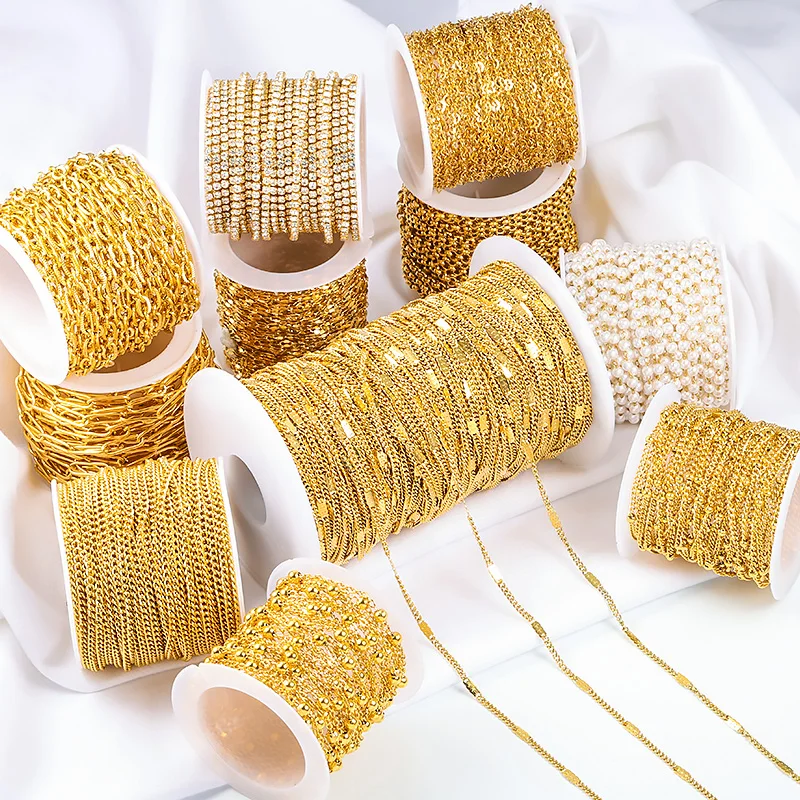 Designer Minimalist Necklace Pendant Double Stainless Steel Chain