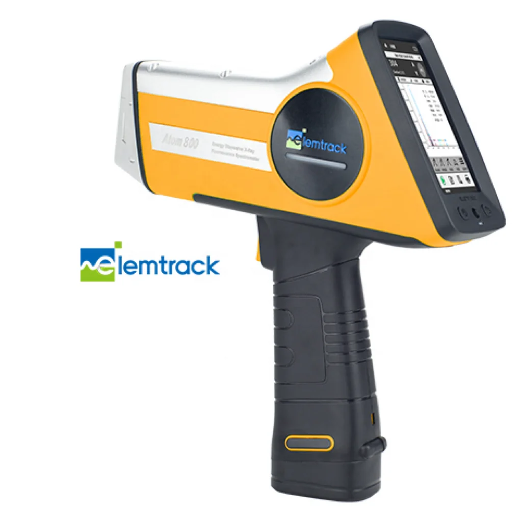 High Performance Hot Plug SDD Detector ATOM800 Handheld XRF Analyzer for Metals Gold Alloy Ores