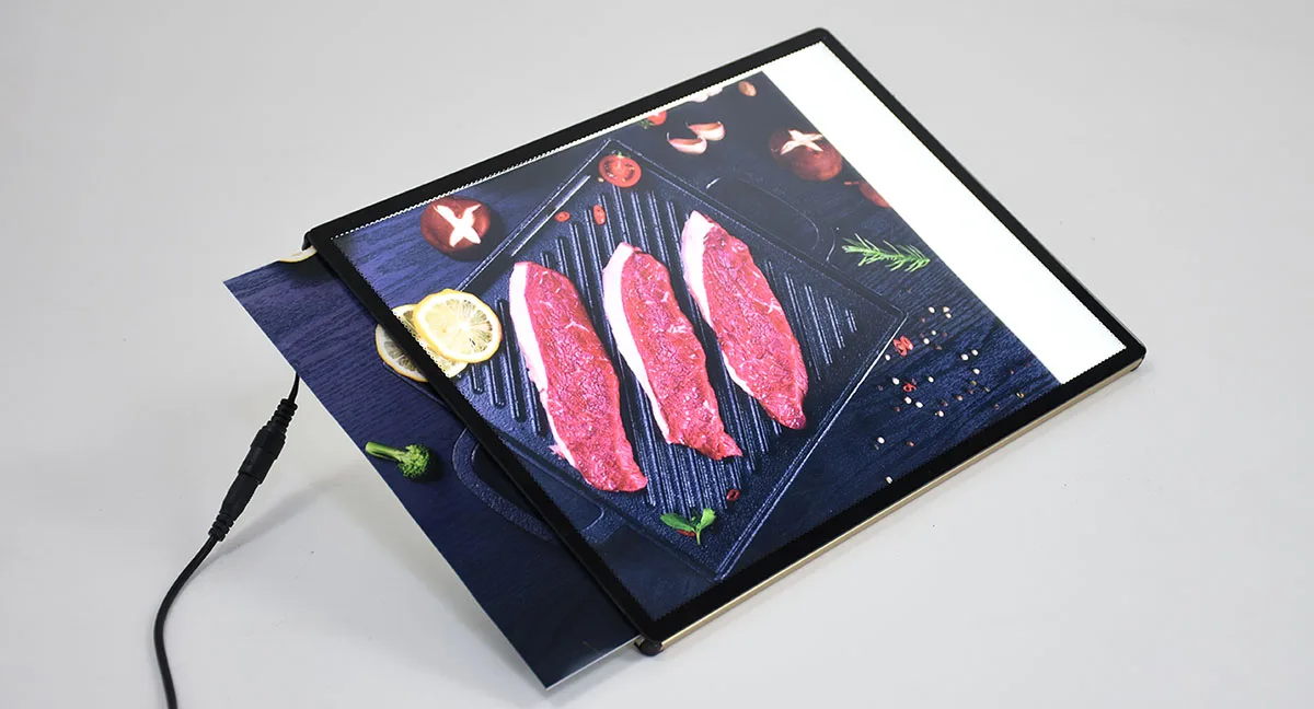 A4 A3 A2 A1 Led Menu Order Led Menu Board Restaurant Restaurant Led Menu Display Signs