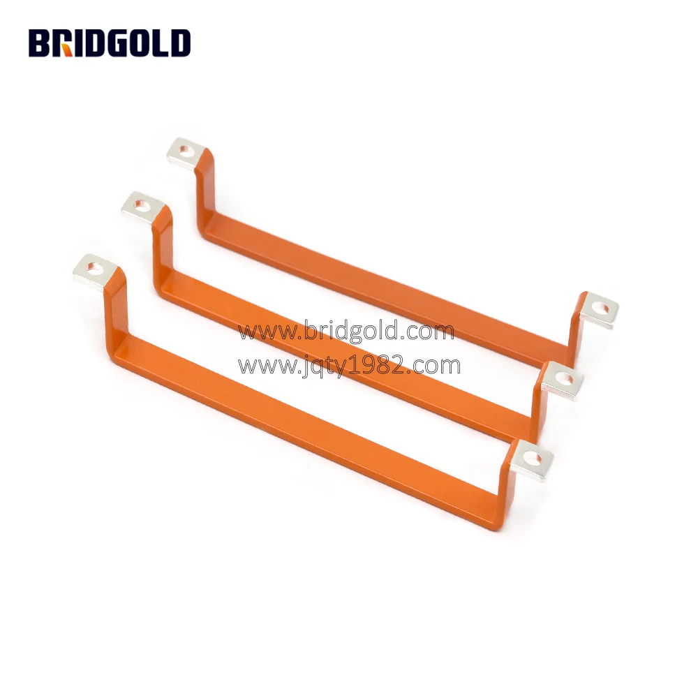Rigid Copper Busbar Insulated With Epoxy Spray Coating Grounding Busbar