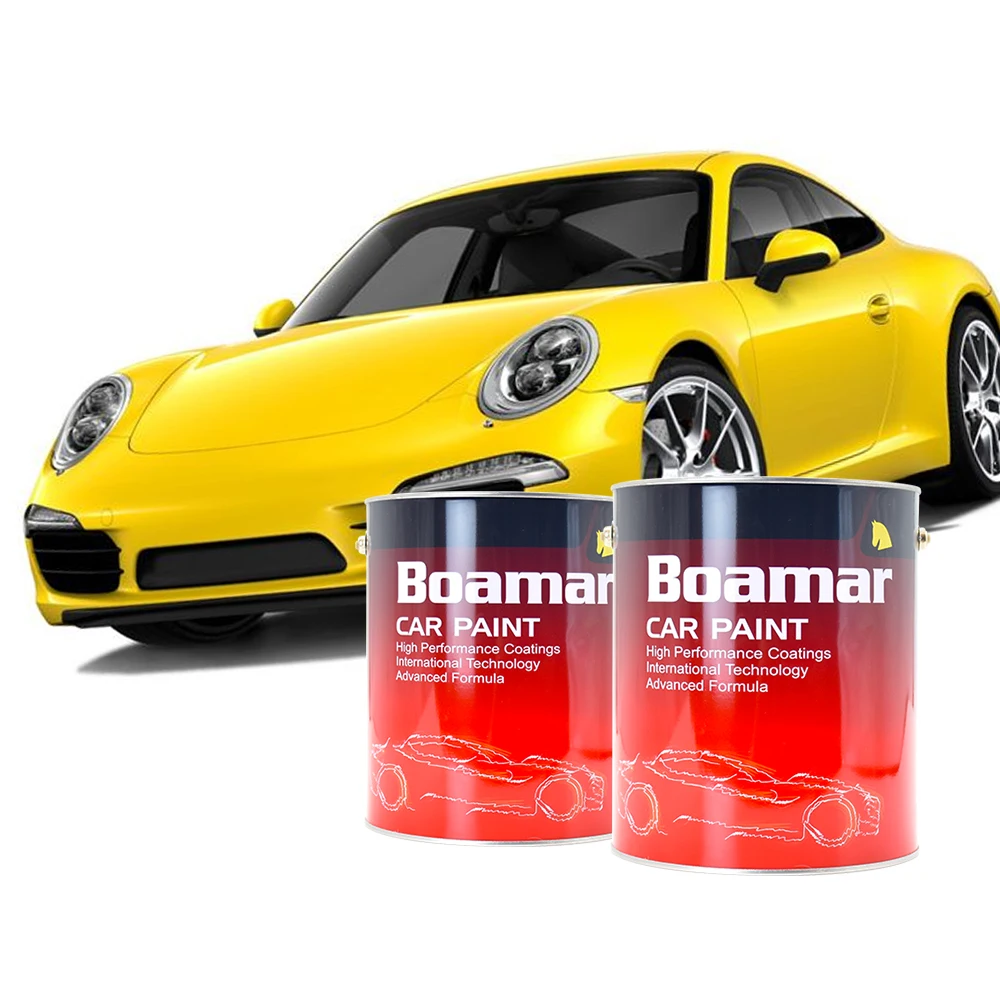 Auto Car Spray Paint 1K Solid Color Basecoat China Manufacturer