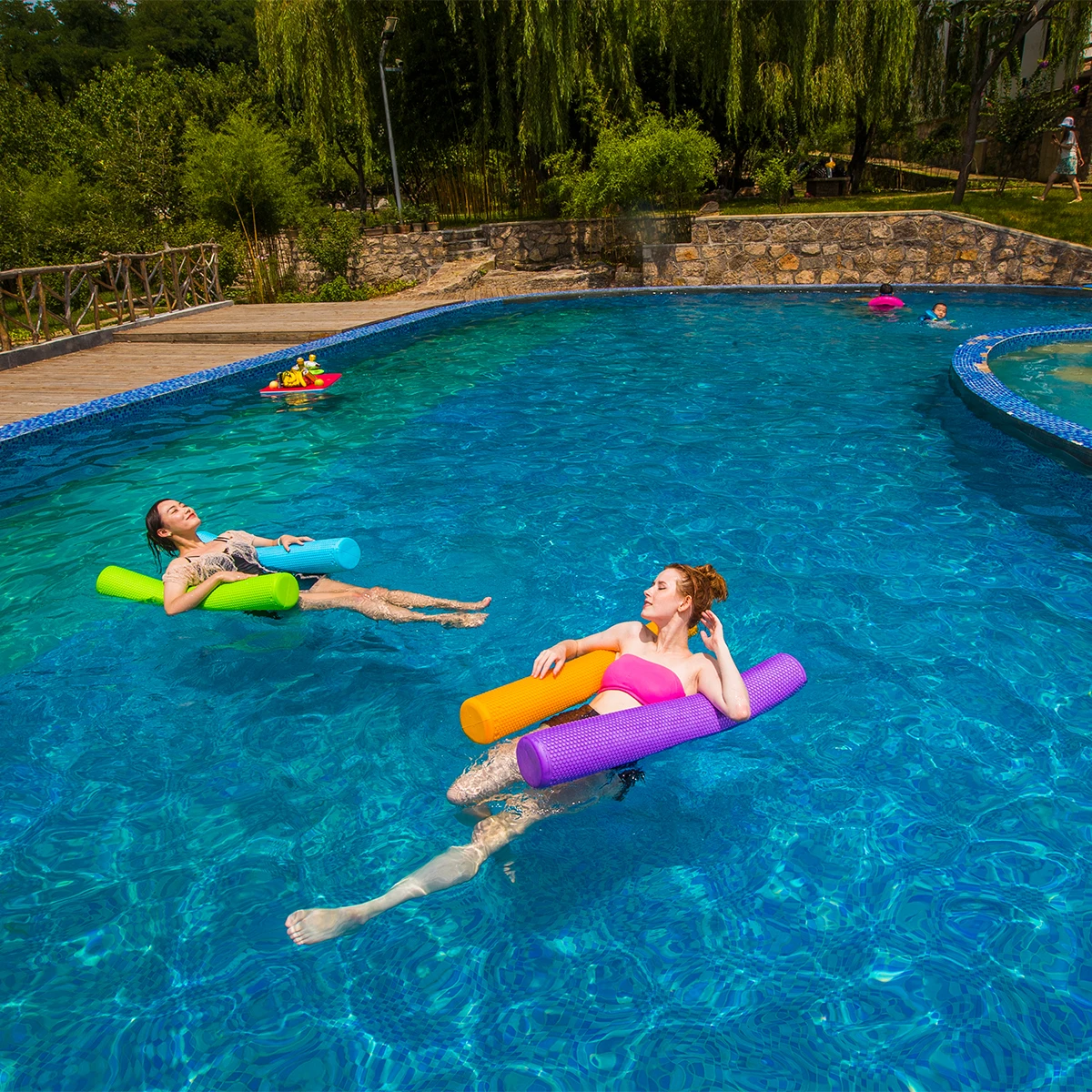 Лапша для бассейна водные поленья