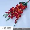 Large bunch of gladiolus YM orange-yellow