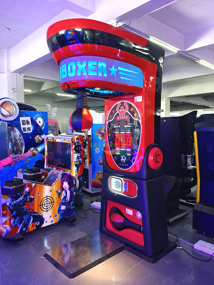 ポンゴ Street Amusement Park Coin Operated Kick and Boxing Machine