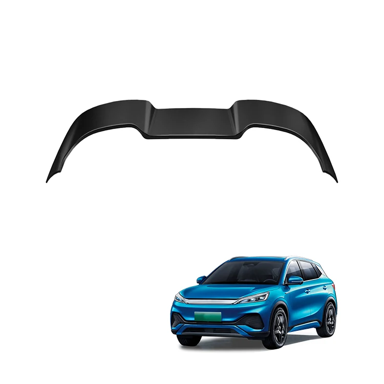 Car Rear Roof Wing Spoiler ABS Carbon Fiber Rear Trunk Spoilers For BYD ATTO 3 Atto3 Yuan Plus Accessory