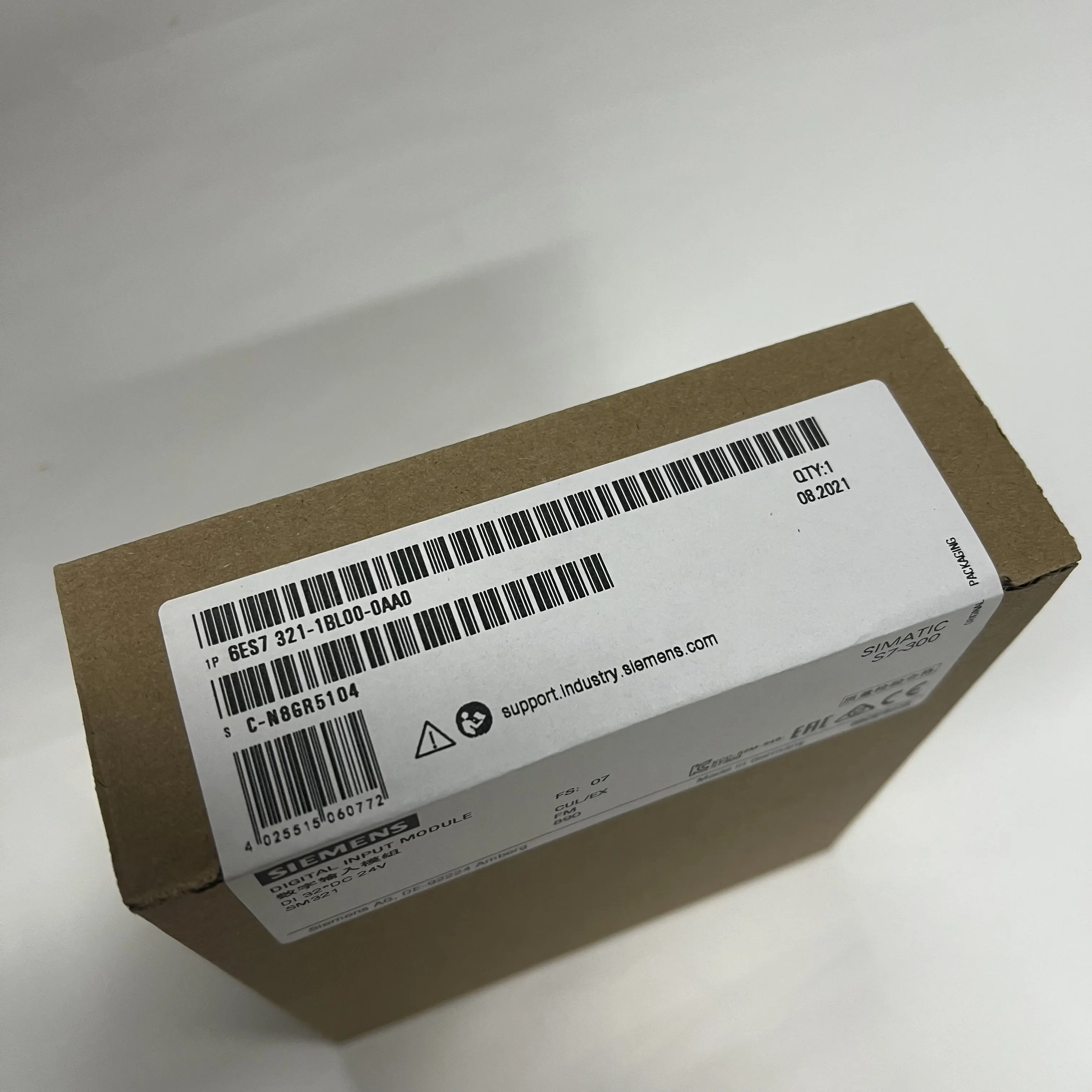 SIEMENS Digital Input Module 6ES7321-1BL00-0AA0 SIEMENS Digital Input Module 6ES7321-1BL00-0AA0