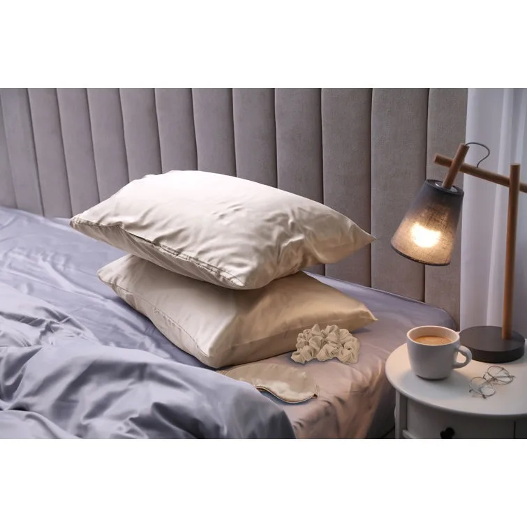 High Quality Satin Sleep Accessories 6piece Set Pillowcases Eyemask