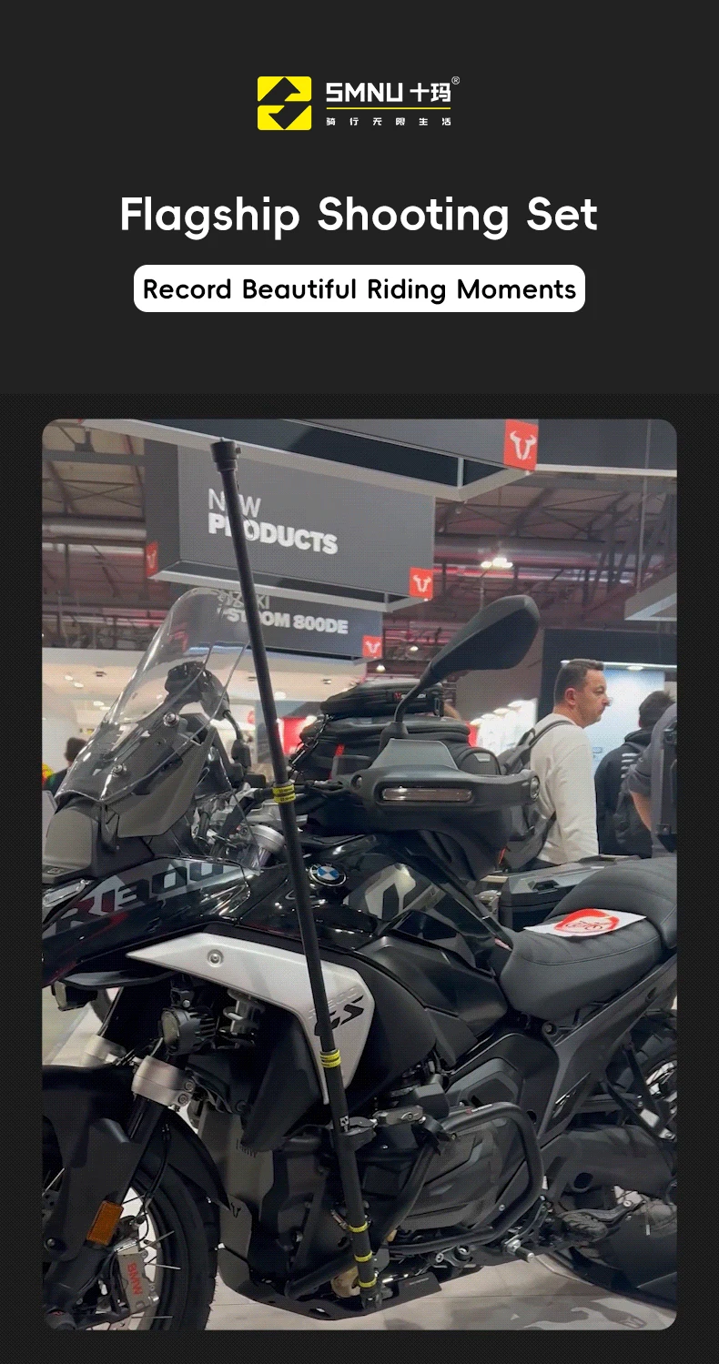 product factory supply adjustable action sports mount motorcycle action camera accessories sports camera riding mount for riding-2