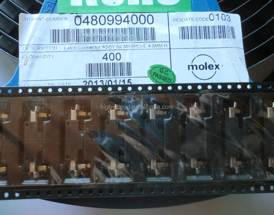  Мини-шина PCI Express * с защелкой максимальная высота 4 75 мм (.187 дюйма) защитной крышкой без свинца 480994000