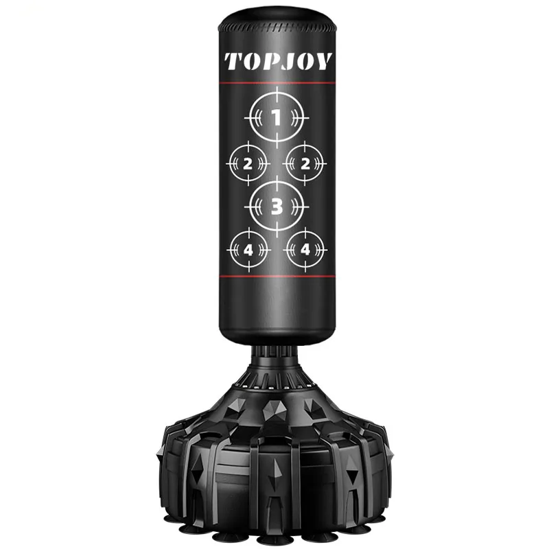 Factory Direct Sales Muay Thai Boxing Bag Customization MMA Professional Free Standing Punching Bag Leather Punching Bag