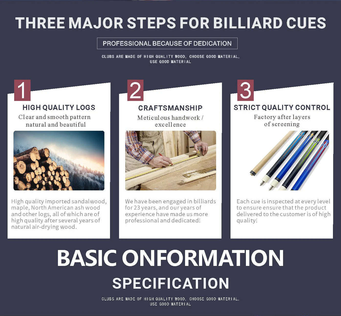 billiard snooker cue stick