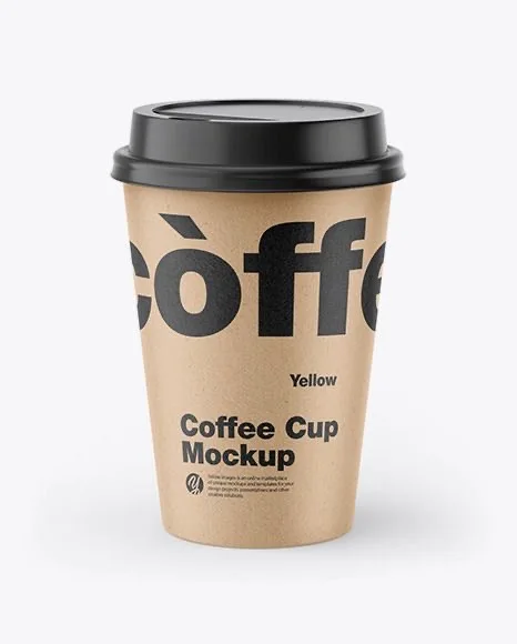 Custom 8oz Coffee Cups Disposable Single Wall Paper Cups with Lids Logo ...