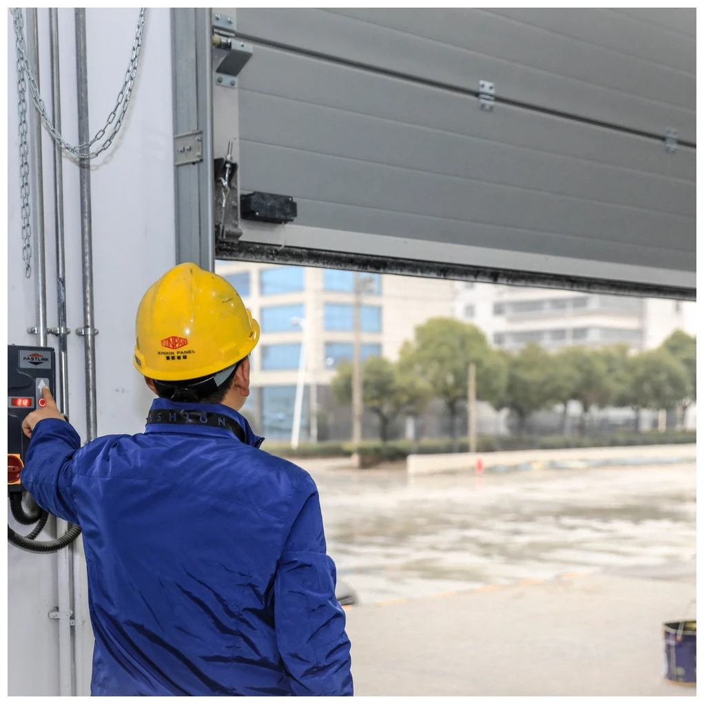 Fastlink New Produce Workshop Customized Waterproof Electric Insulation Rolling Shutter Doors Entrance Doors