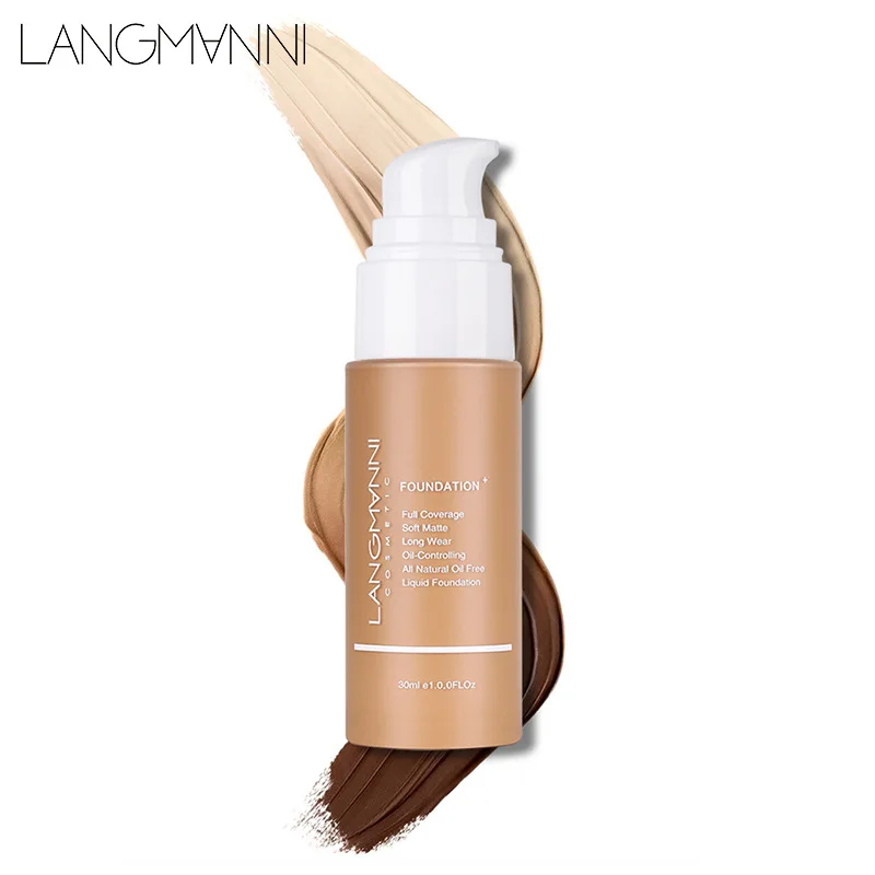 BB Cream Waterproof Foundation,Full Cover Oil Control Face Makeup Concealer  