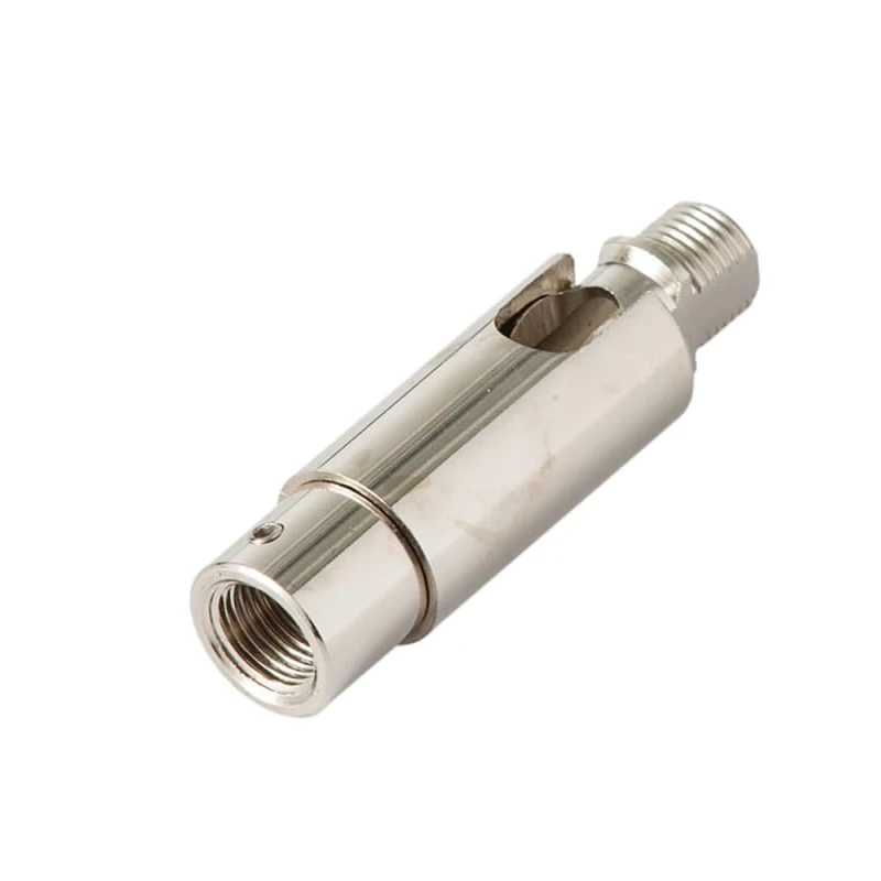 OEM Custom Nickel Plated M10 Thread Lamp Swivel Joint for Led Panel Light Pendant Lamp